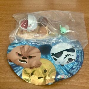 Jakks Star Wars Tsum Tsum Grogu & Pram Hover Cart Accessory Figure Mandalorian